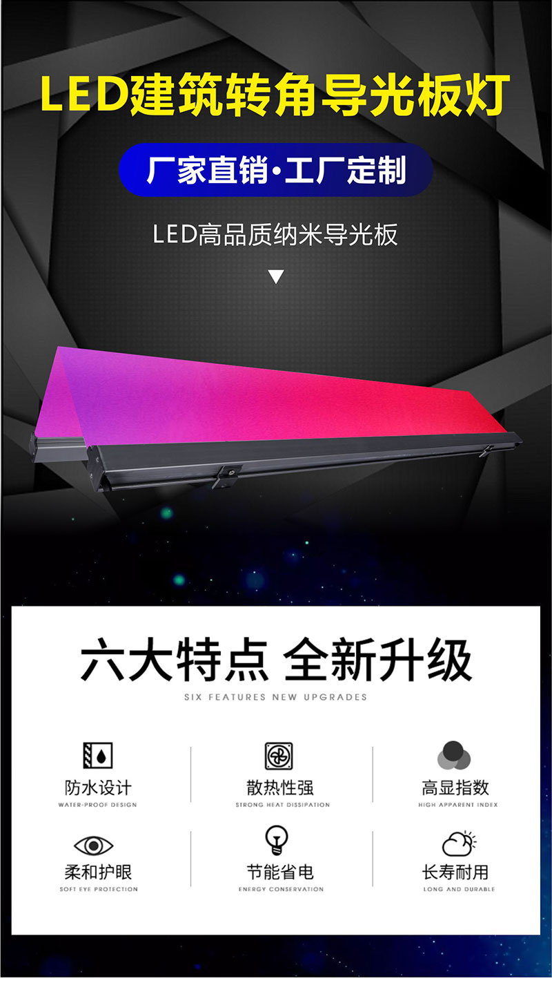 导光板 圆形导光板灯亮化工程导光板 亚克力导光板 led导光板灯 - 捷翔照明